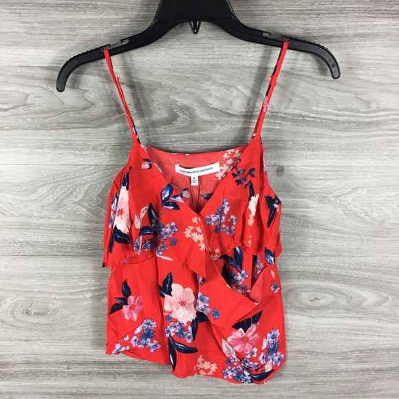 cupcakes and cashmere Berkely Floral Ruffle Tank - Picture 2 of 5